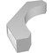 Ekena Millwork 3 1/2-in. W x 20-in. D x 32-in. H Legacy Architectural Grade PVC Knee Brace BRCP035X20X32LEC - alternate 5